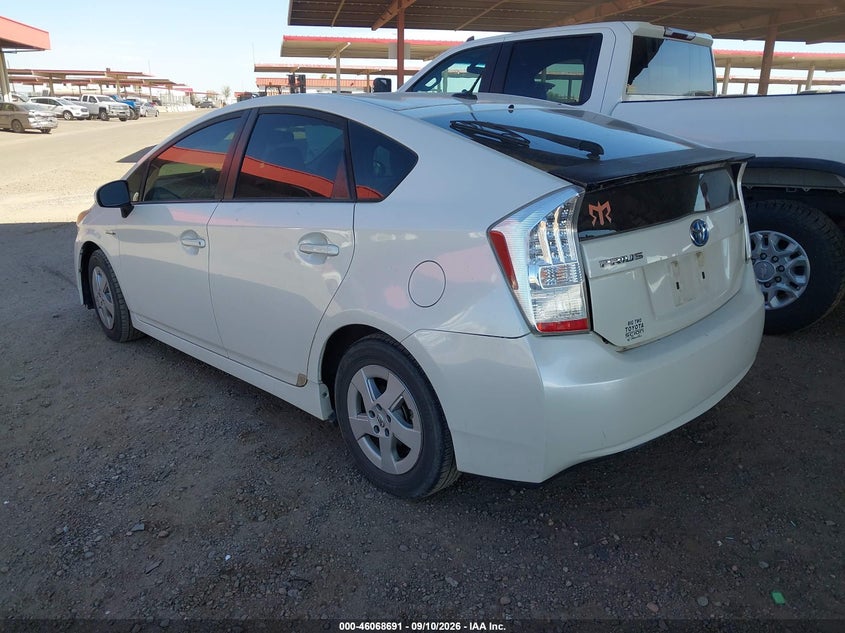 Vin: jtdkn3du8b5320830, lot: 46568218, toyota prius two 20113