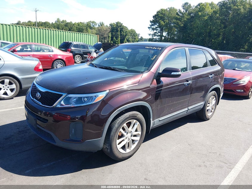 Vin: 5xykt3a62eg471539, lot: 46568225, kia sorento lx 20142