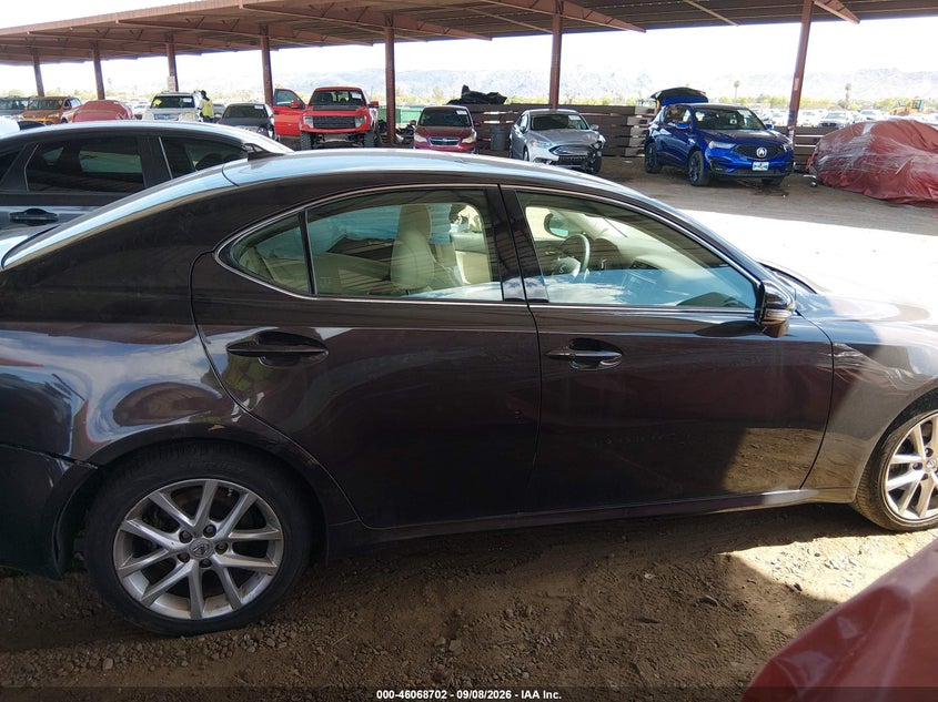 LEXUS IS 250 2013 VIN JTHBF5C25D5193271