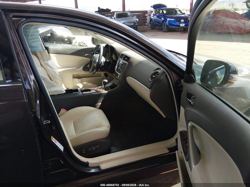 LEXUS IS 250 2013 VIN JTHBF5C25D5193271
