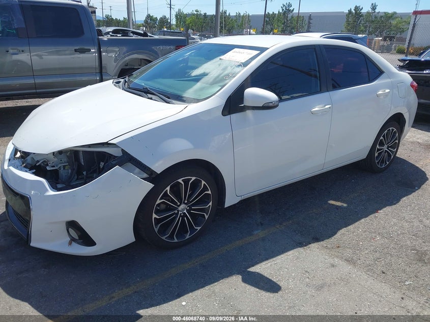 Vin: 2t1burhe3gc656324, lot: 46568267, toyota corolla s plus 20162