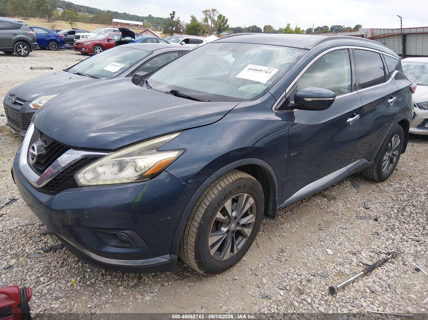 2015 NISSAN MURANO auction photo 2