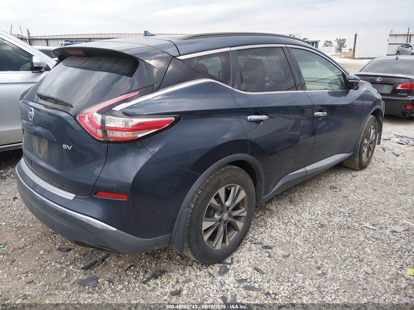 2015 NISSAN MURANO auction photo 4