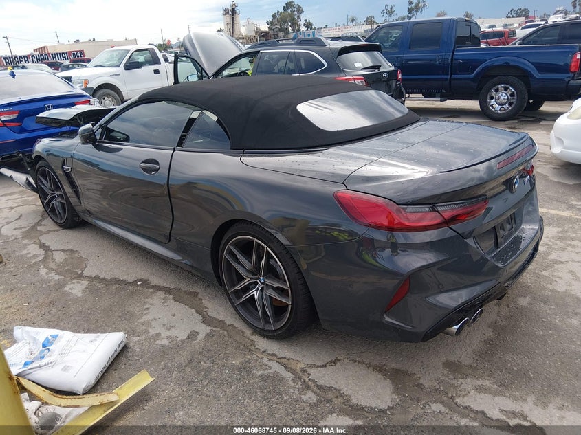 Vin: wbsdz0c0xlcd25465, lot: 46568272, bmw m8 20203