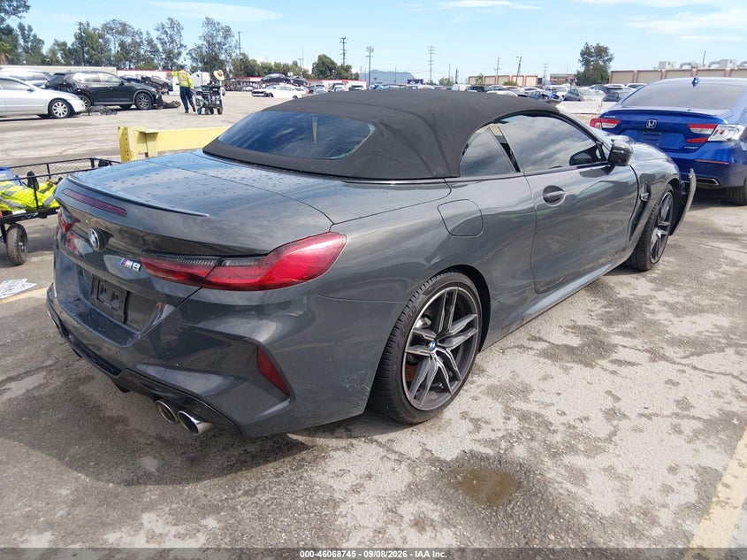 Vin: wbsdz0c0xlcd25465, lot: 46568272, bmw m8 20204