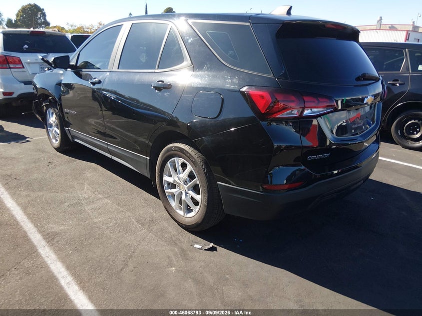 Vin: 3gnaxheg1rl304773, lot: 46568320, chevrolet equinox fwd ls 20243