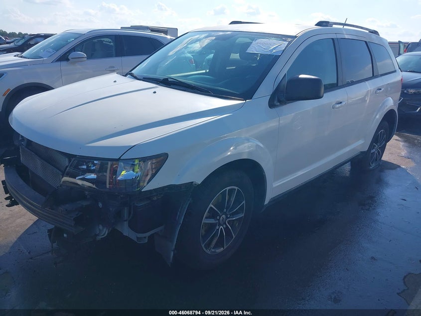 Vin: 3c4pdcab4jt170175, lot: 46568321, dodge journey se 20182