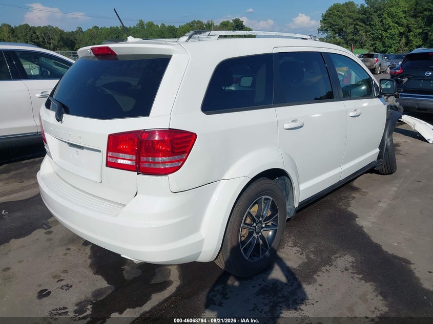 Vin: 3c4pdcab4jt170175, lot: 46568321, dodge journey se 20184