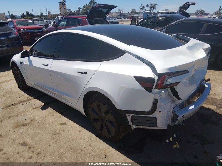 Vin: 5yj3e1ea3tf166198, lot: 46568325, tesla model 3 premium rear-wheel drive/rear-wheel drive 20263