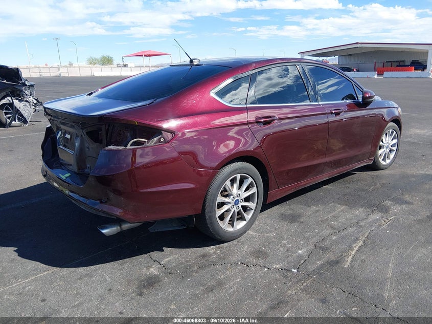 Vin: 3fa6p0hdxhr276524, lot: 46568330, ford fusion se 20174