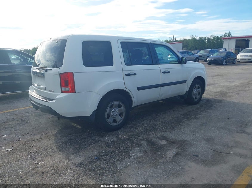 HONDA PILOT 2015 VIN 5FNYF4H21FB062385