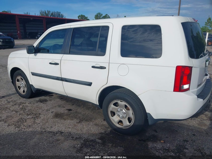 HONDA PILOT 2015 VIN 5FNYF4H21FB062385