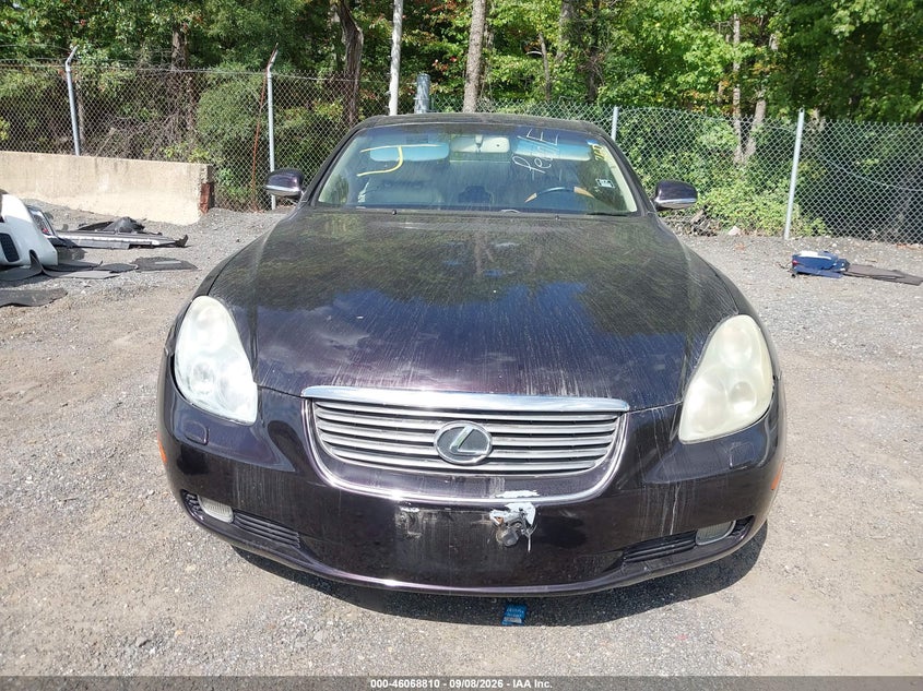 2002 LEXUS SC 430 auction photo 6