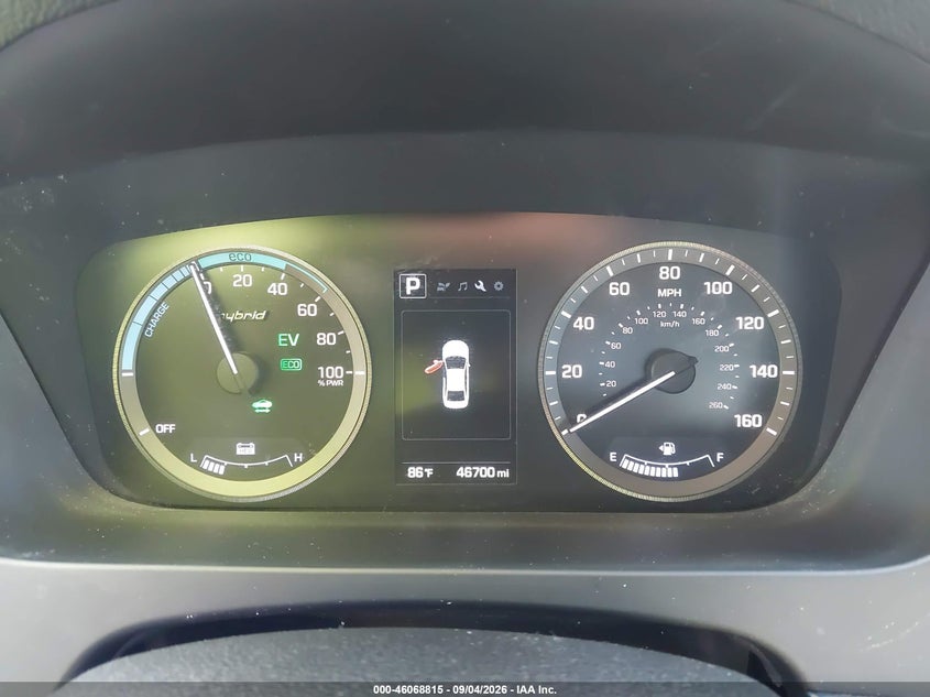HYUNDAI SONATA HYBRID 2017 VIN KMHE24L36HA065403