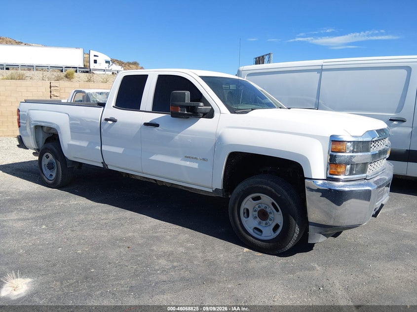 2019 Chevrolet Silverado 2500Hd Wt, Удар ззаду, IAAI, VIN 2GC2CREG7K1227428