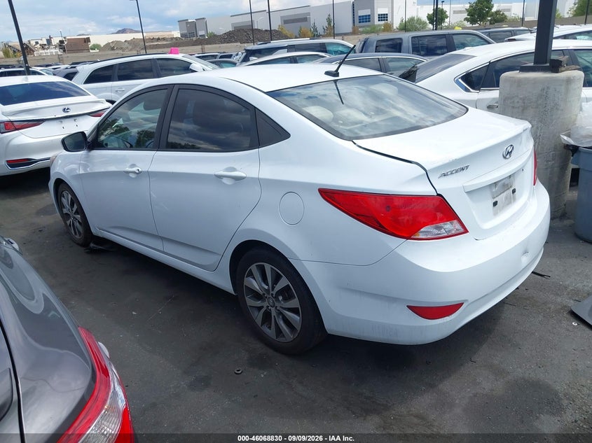 Vin: kmhct4ae5hu250145, lot: 46568357, hyundai accent value edition 20173