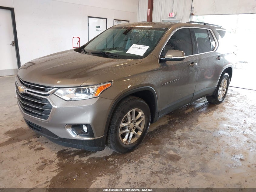 Vin: 1gnevgkw0lj107489, lot: 46568366, chevrolet traverse awd lt cloth 20202