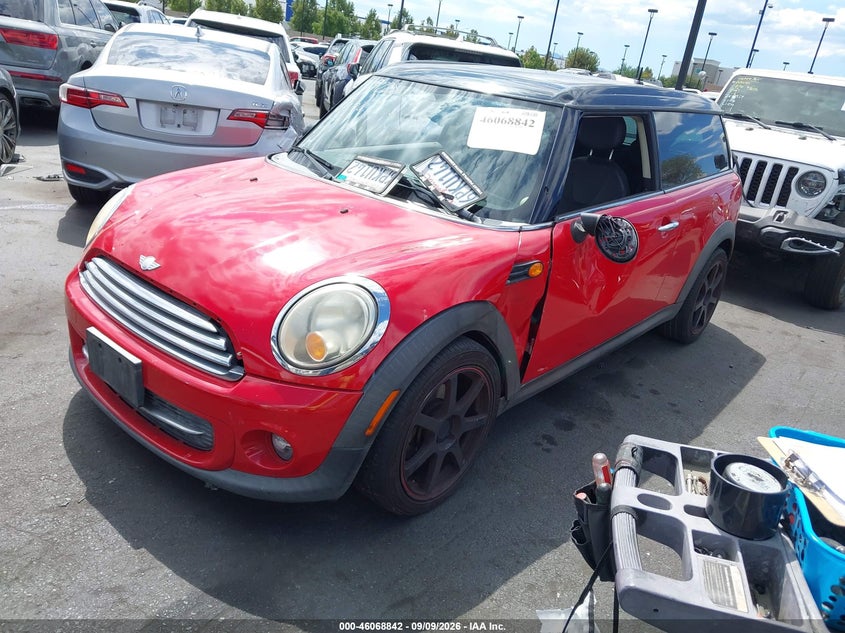Vin: wmwzf3c58bt187923, lot: 46568369, mini cooper clubman 20112