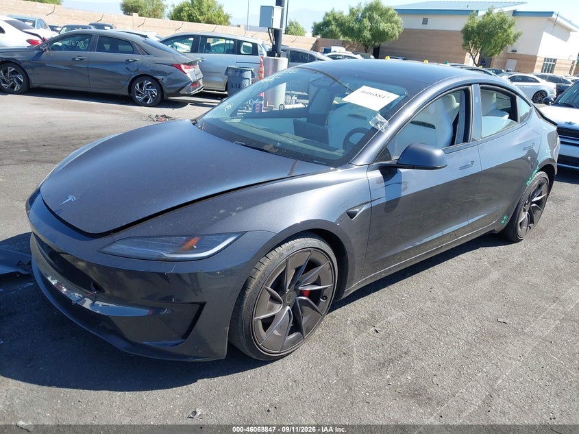 Vin: 5yj3e1et4rf795849, lot: 46568374, tesla model 3 performance all-wheel drive 20242