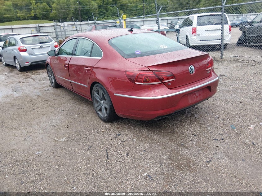 Vin: wvwbp7an8de562227, lot: 46568416, volkswagen cc 2.0t sport 20133