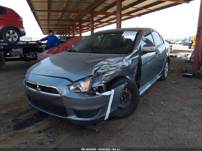 Vin: ja32u2fu3fu025820, lot: 46568426, mitsubishi lancer es 20152