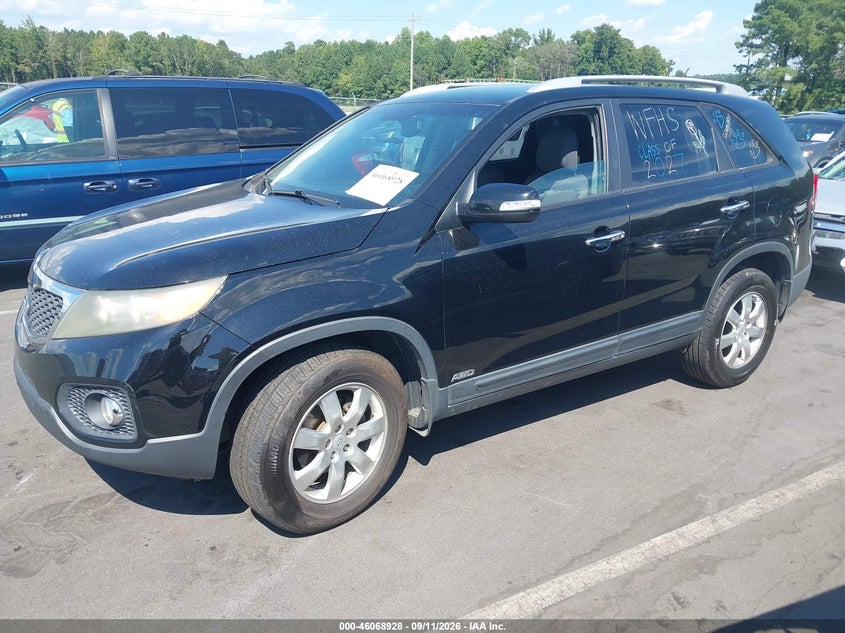 Vin: 5xyktca16bg141435, lot: 46568455, kia sorento lx 20112