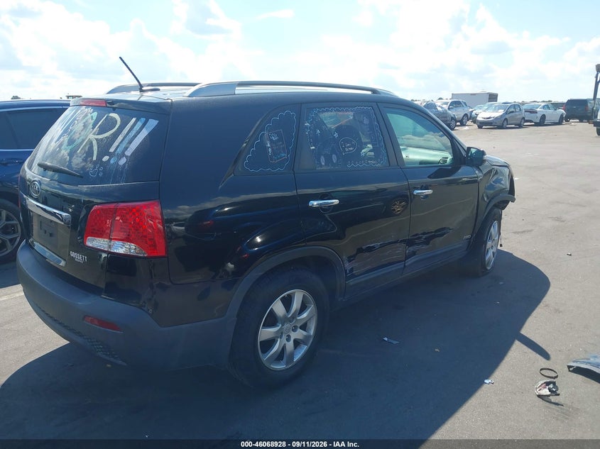 Vin: 5xyktca16bg141435, lot: 46568455, kia sorento lx 20114
