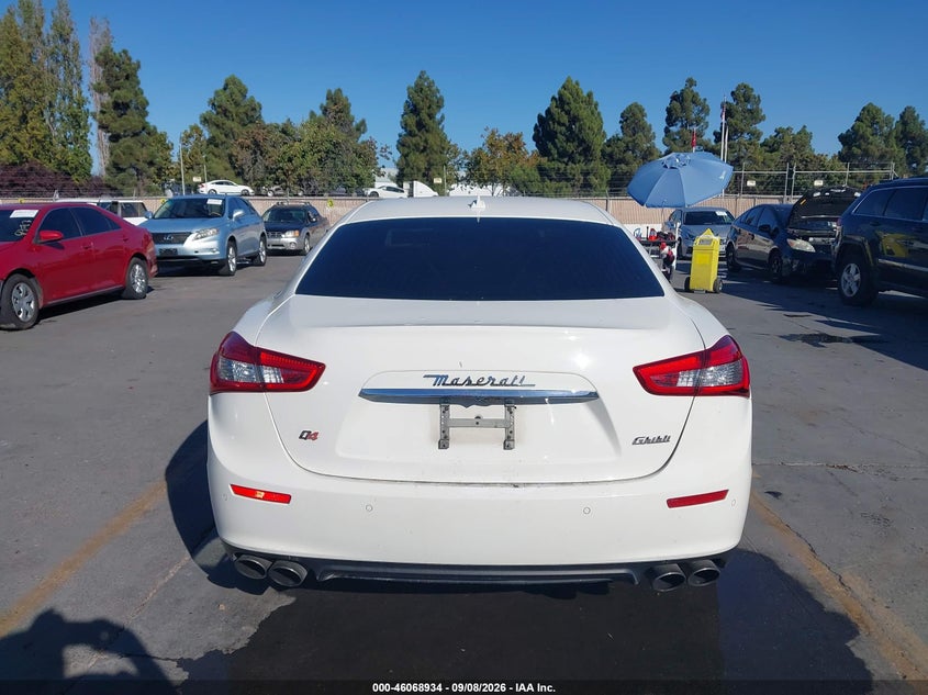 MASERATI GHIBLI 2015 VIN ZAM57RTA9F1137186