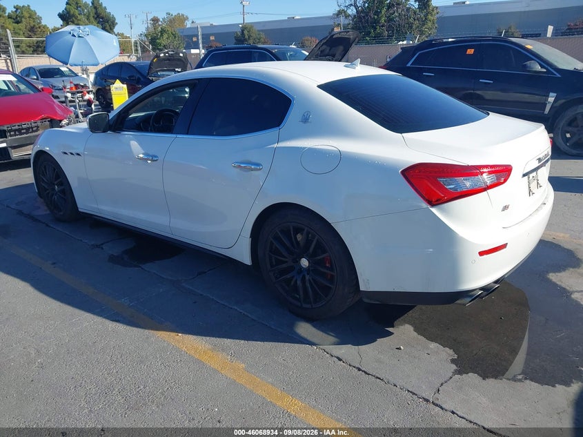MASERATI GHIBLI 2015 VIN ZAM57RTA9F1137186