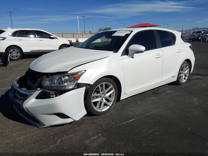 Vin: jthkd5bh5e2199084, lot: 46568489, lexus ct 200h 20142
