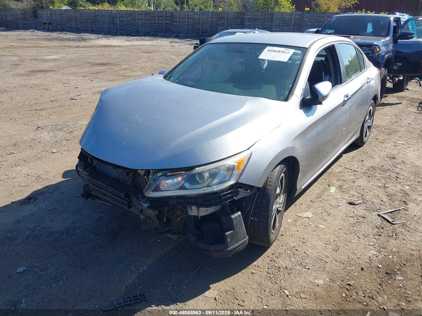 Vin: 1hgcr2f36ga022364, lot: 46568490, honda accord lx 20162