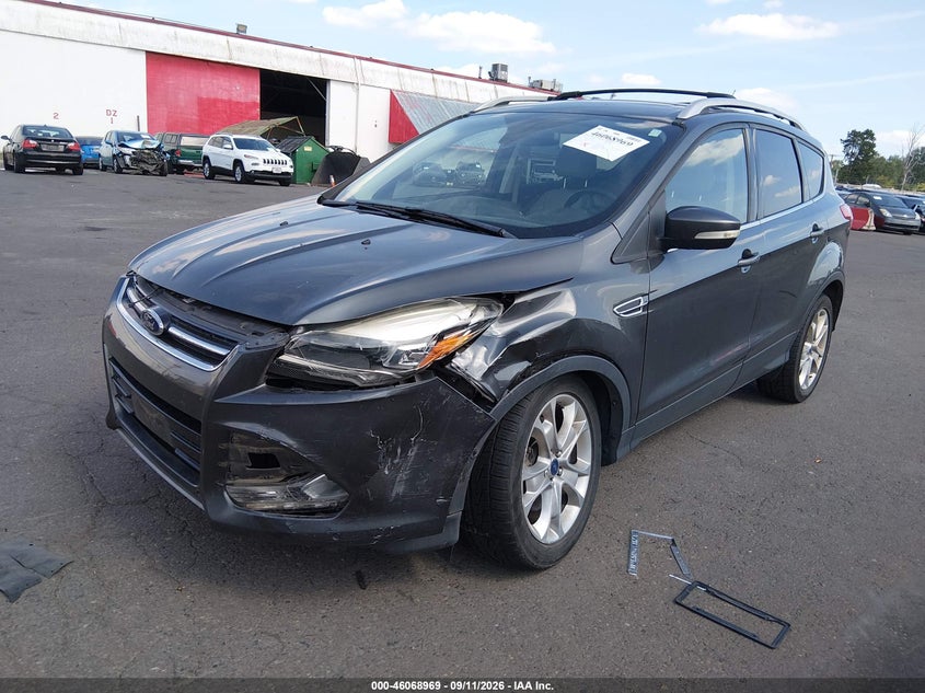 Vin: 1fmcu9j95guc12488, lot: 46568496, ford escape titanium 20162