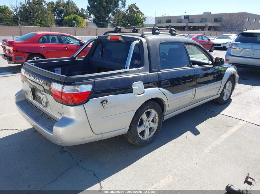 SUBARU BAJA 2003 VIN 4S4BT61C337102573