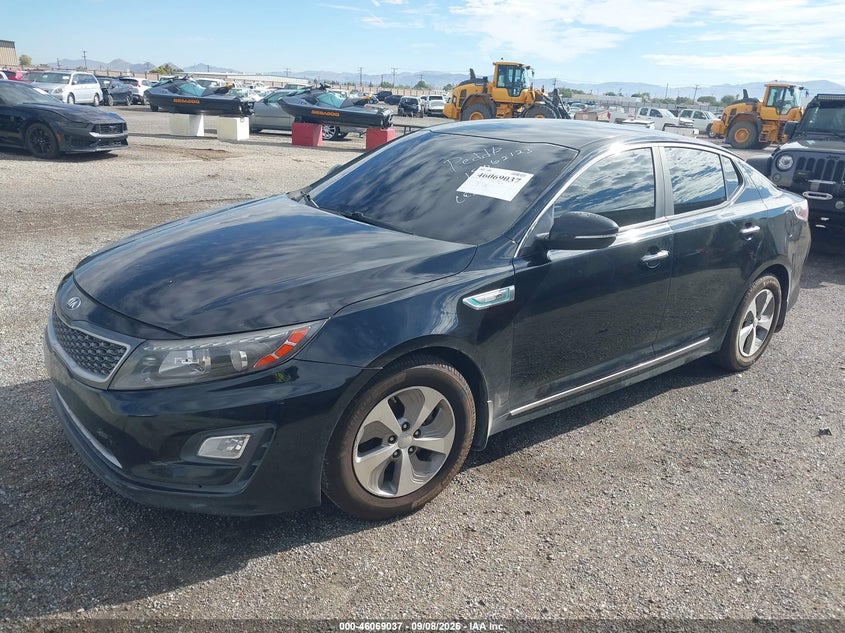2016 KIA OPTIMA HYBRID auction photo 2