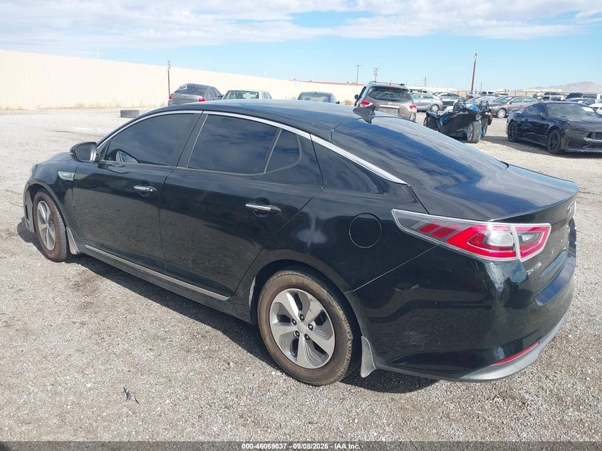 2016 KIA OPTIMA HYBRID auction photo 3