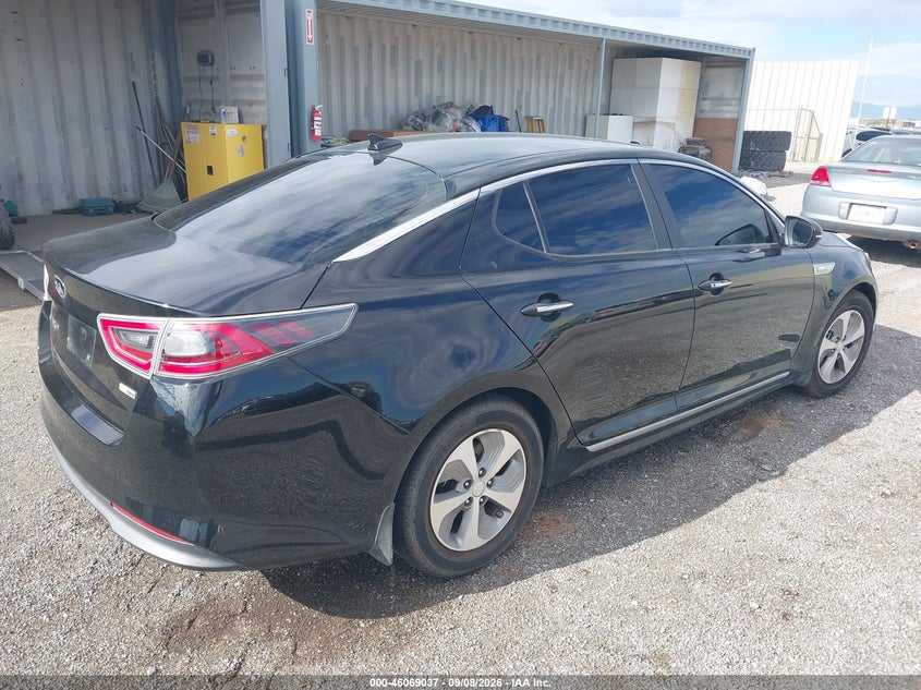 2016 KIA OPTIMA HYBRID auction photo 4