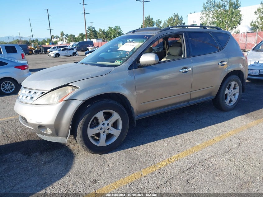 2003 NISSAN MURANO auction photo 2
