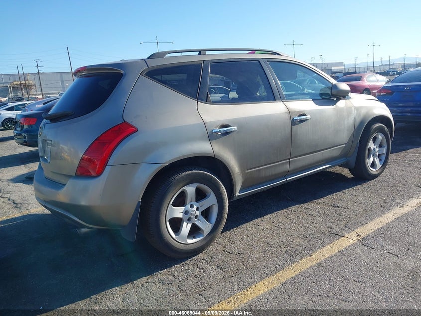 2003 NISSAN MURANO auction photo 4