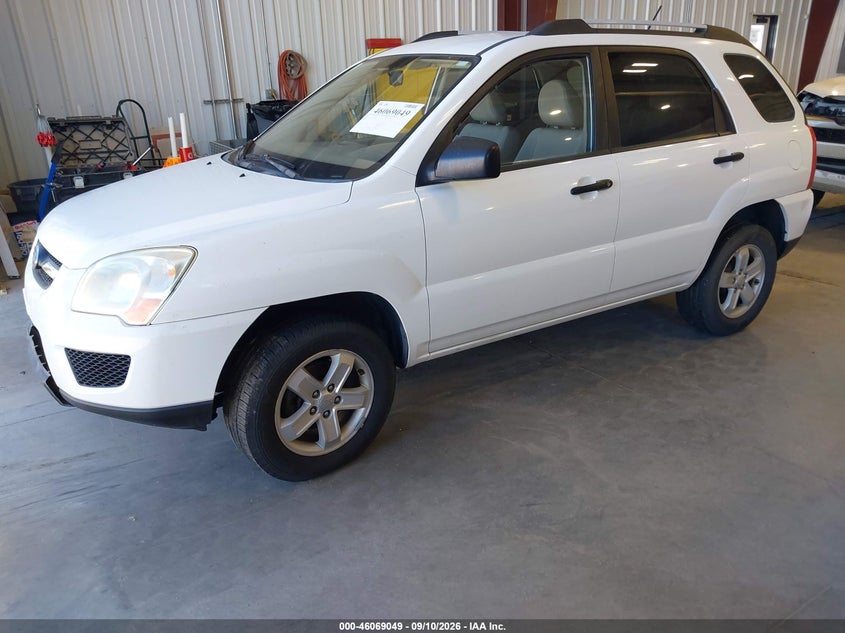 2010 KIA SPORTAGE auction photo 2