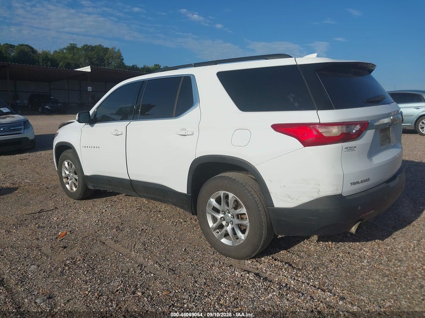 Vin: 1gnergkwxkj133553, lot: 46568581, chevrolet traverse 1lt 20193