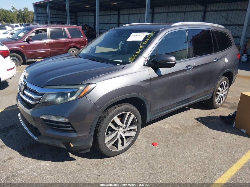 Vin: 5fnyf6h05gb060568, lot: 46568590, honda pilot elite 20162