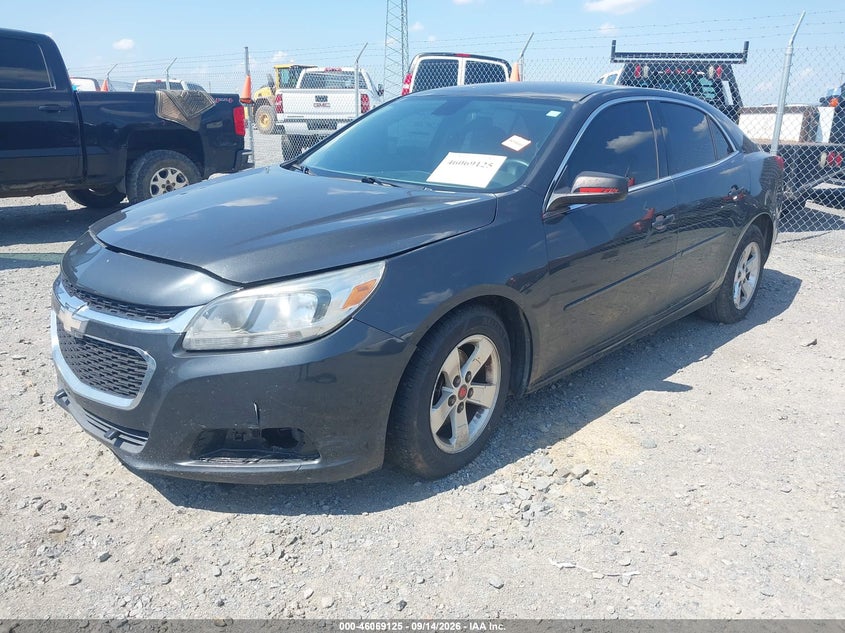 Vin: 1g11b5sl8ef135520, lot: 46568660, chevrolet malibu 1ls 20142