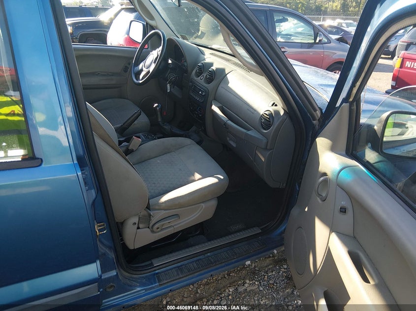 JEEP LIBERTY 2006 VIN 1J4GK48K36W233134