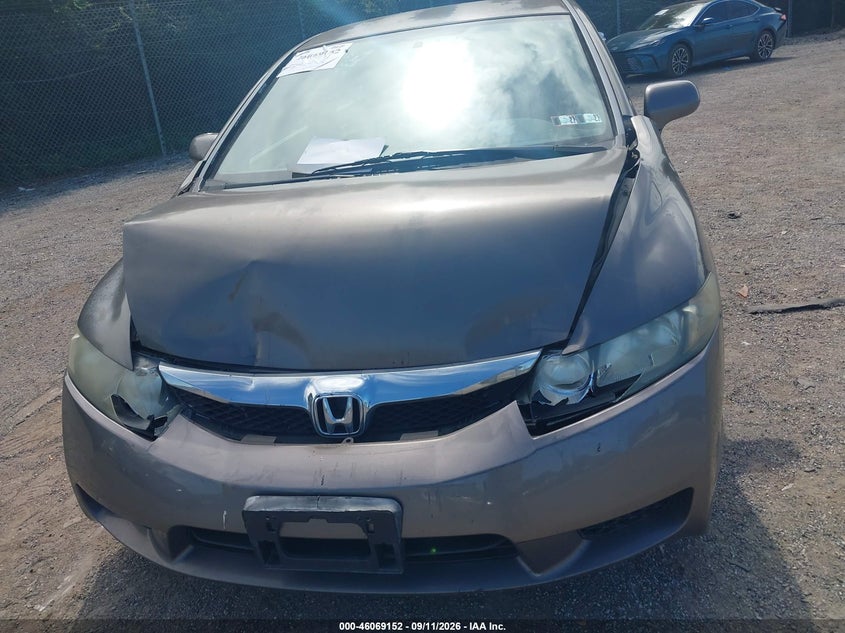 HONDA CIVIC 2011 VIN 2HGFA1F6XBH537841