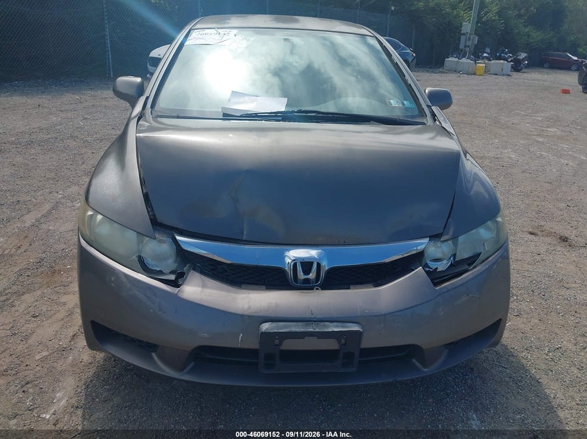 HONDA CIVIC 2011 VIN 2HGFA1F6XBH537841