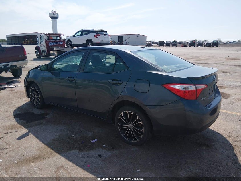 Vin: 5yfburhe3gp395809, lot: 46568688, toyota corolla s plus 20163