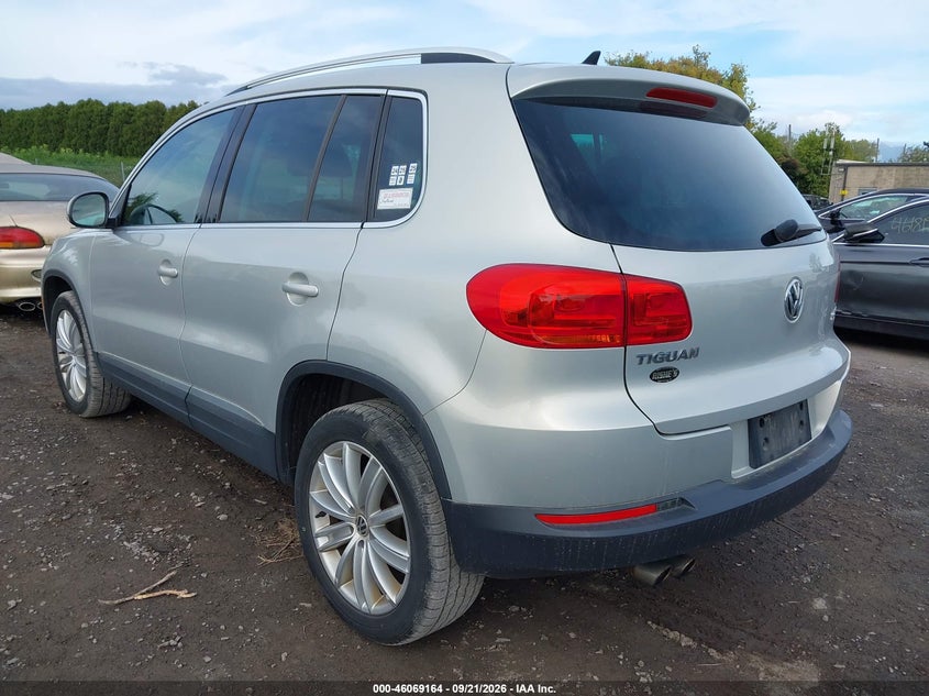 Vin: wvgbv7ax6dw509457, lot: 46568699, volkswagen tiguan se 20133