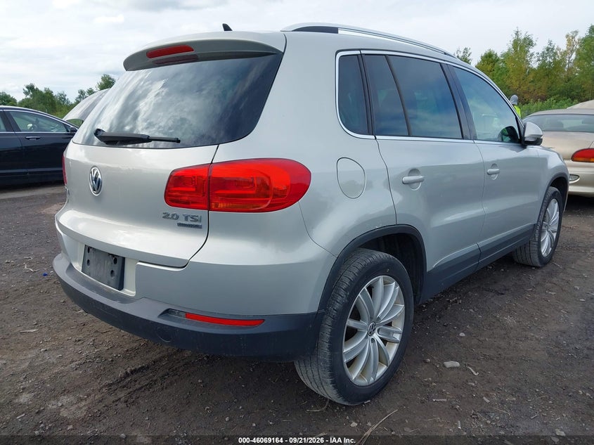 Vin: wvgbv7ax6dw509457, lot: 46568699, volkswagen tiguan se 20134