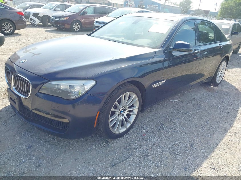 Vin: wbayf8c50dd140424, lot: 46568719, bmw 750li xdrive 20132