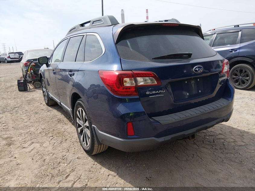 2015 SUBARU OUTBACK auction photo 3